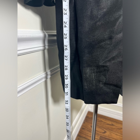 Significant Other Linen Blend Lola Dress Black - Picture 6 of 14